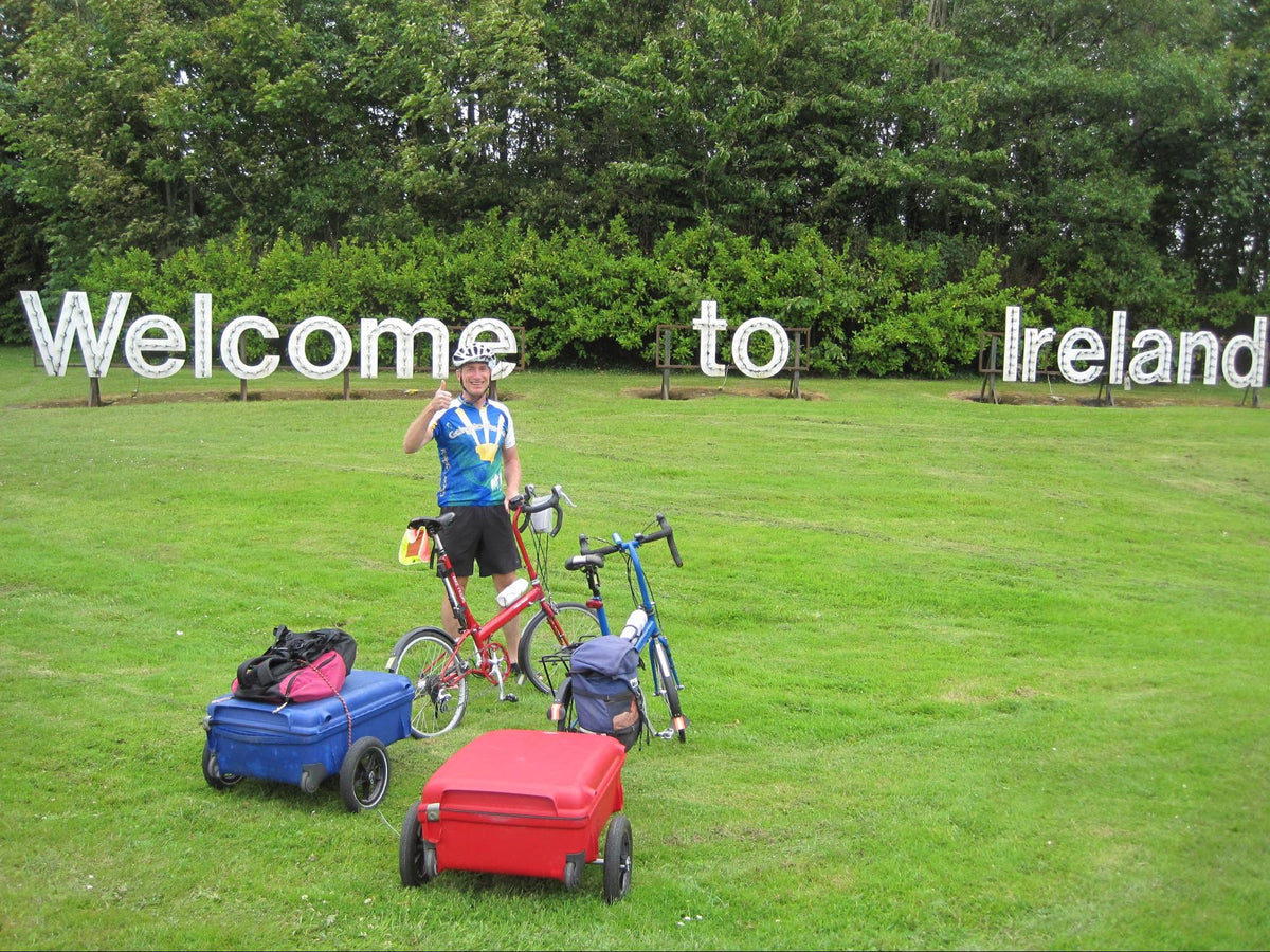 Bike Touring with a Bike Friday Trailer
