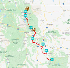 2022 Yellowstone to Glacier Parks Montana Tour